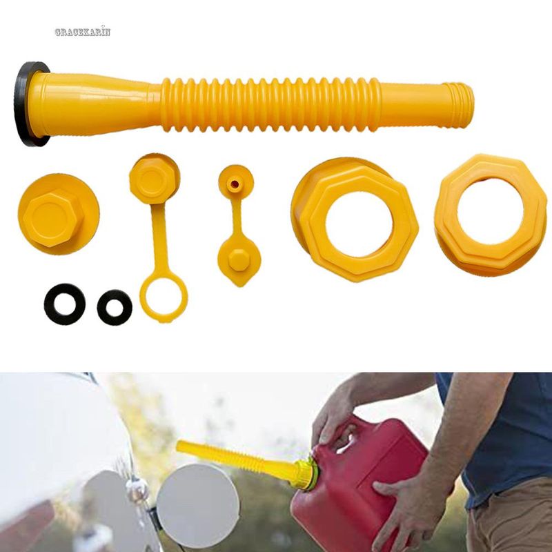 【GRCEKRIN】Nozzle Kit Gas Tank 1 Set High Quality Vent Hole For Blitz For Scepter Gas Cans