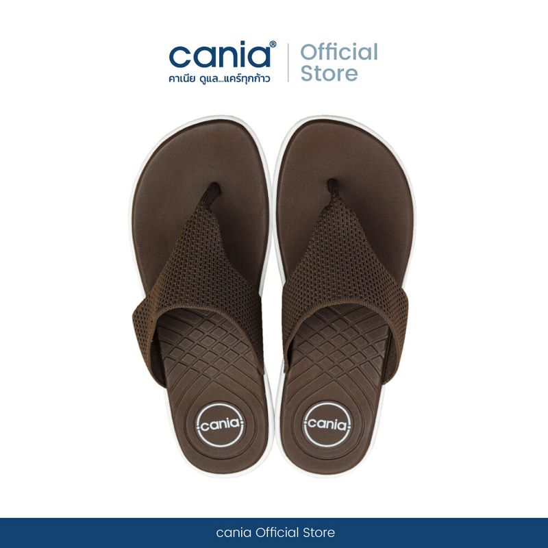 CANIA คาเนีย รองเท้าแตะหญิง หูหนีบ ส้นเตารีด เพื่อสุขภาพ รุ่น CW41130 Size 36-39