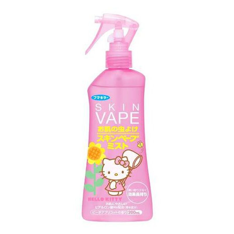 สเปรย์กันยุง สูตรน้ำจากญี่ปุ่น Skin Vape สูตรใหม่ อ่อนโยน ให้การปกป้องยาวนาน ขนาด 200ml (ใช้ได้กับเด็ก 6 เดือนขึ้นไป)