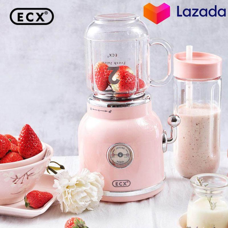 ECX Juice Maker เครื่องปั่นผลไม้วินเทจ เกรดส่งยุโรป ญี่ปุ่น สั่งตรงจากบริษัทแม่ สินค้ามีพร้อมส่งในไทย (2สี)