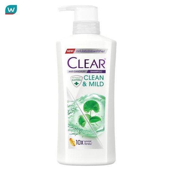 Clear เคลียร์ แชมพู แอนตี้แดนดรัฟ คลีน แอนด์ มายด์ 400 มล.