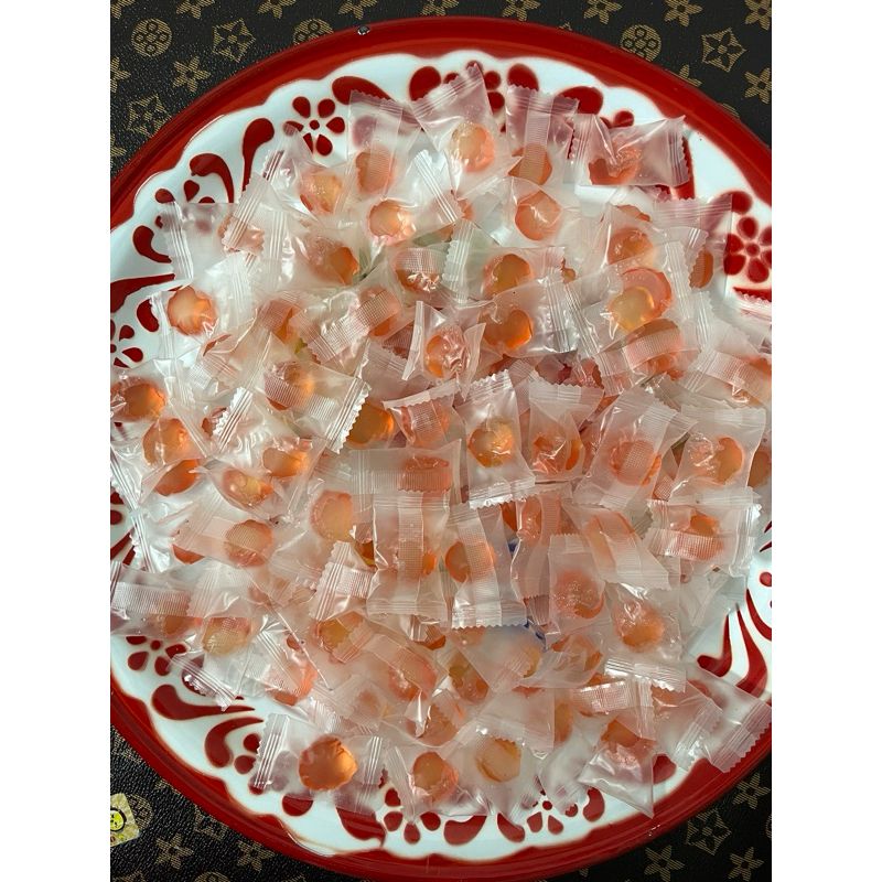 เยลลี่สอดใส้สตอเบอรี่น้ำหนัก 500 กรัม #StrawberryJelly