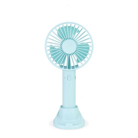 [ส่งฟรี] ASAKI mini fan พัดลม Summer พัดลมมินิ พัดลมมือถือแบบพกพา พร้อมที่วางโทรศัพท์มือถือ ชาร์จไฟได้ ปรับได้ 3 ระดับ รุ่น AK-FN42 รับประกัน 3 เดือน