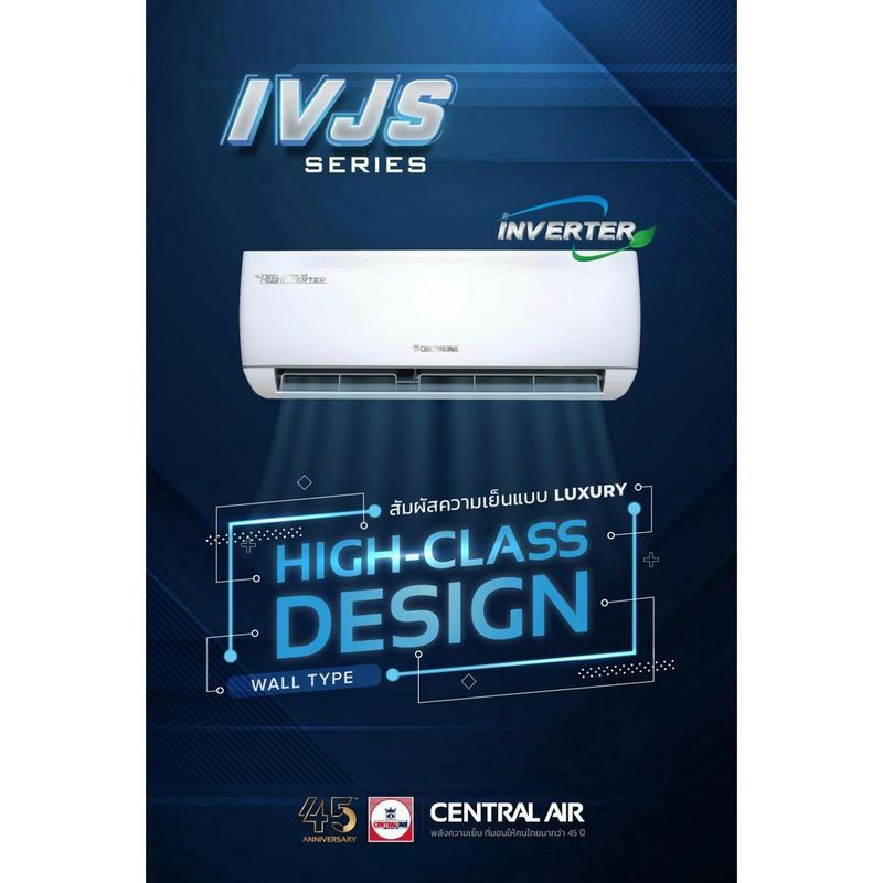 Central Air:IVJS-SERIES R32,9700 BTU