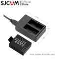 SJCam:DUAL-SLOT CHARGER FOR SJ4000 / SJ5000 / M10 / X1000 / X-Camera