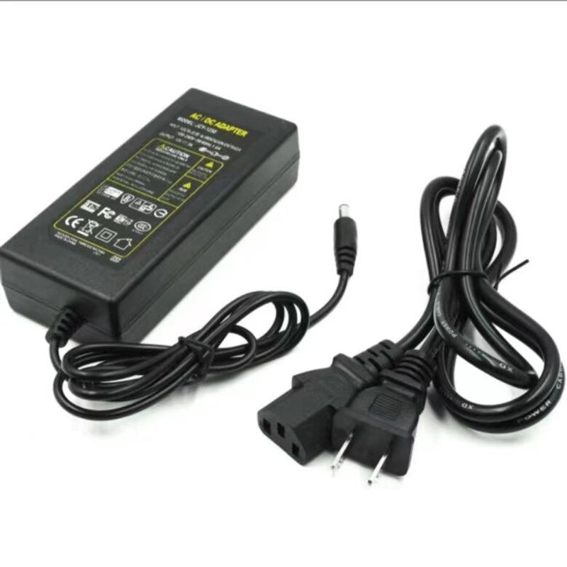 อะแดปเตอร์ AC / DC Adapter Charger Power Supply 12V 5A (DC 5.5 x 2.5MM) แถมสายไฟ AC 220V ปลั้กบ้านในชุด 24V 5A (DC 5.5 x 2.5MM)