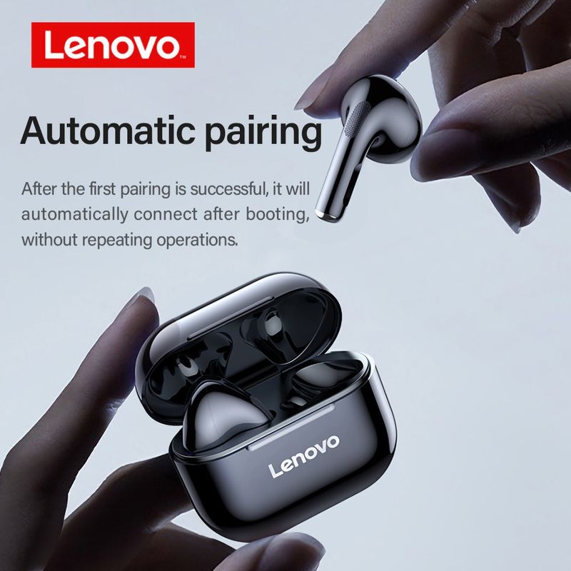 Lenovo:LP40 ชุดหูฟังบลูทูธไร้สาย,I12(no Lenovo)