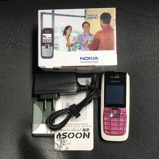 โทรศัพท์ผู้สูงอายุ Nokia 2610 โทรศัพท์ผู้สูงอายุปุ่มบาร์โทรศัพท์ผู้สูงอายุนักเรียนโทรศัพท์ผู้สูงอายุ