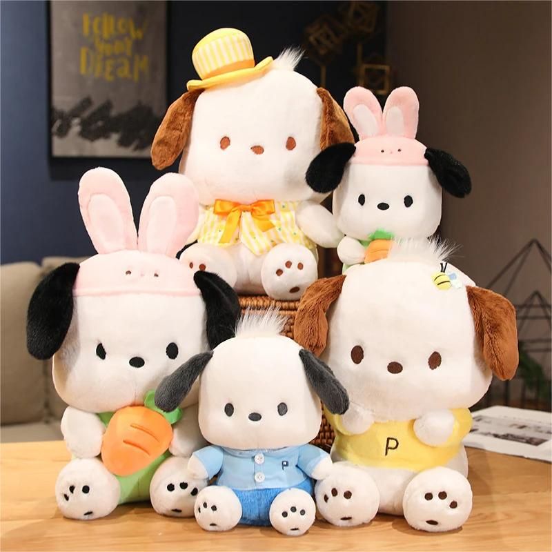 ตุ๊กตายัดนุ่น รูปสุนัข Pochacco Sanrio Pochacco กระต่าย ของขวัญ สําหรับตกแต่งบ้าน