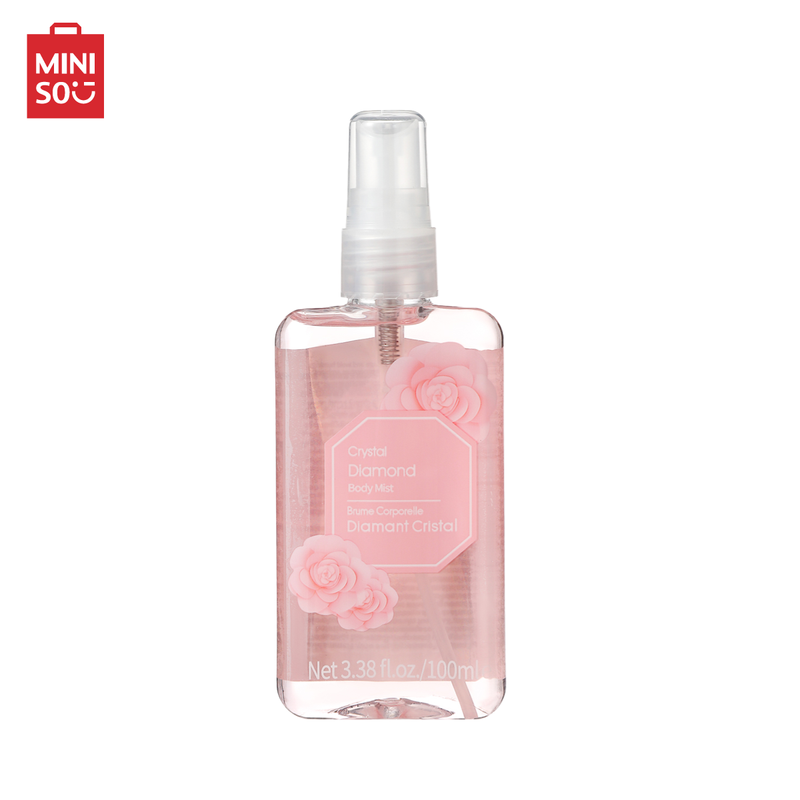 MINISO น้ำหอม สเปรย์น้ำหอม ฉีดผิวกาย Crystal Diamond Body Mist 100ml