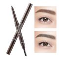 ดินสอเขียนคิ้วพร้อมแปรงกันน้ำกันเหงื่อติดทนที่เขียนเขียนคิ้วDouble eyebrow pencil-8018