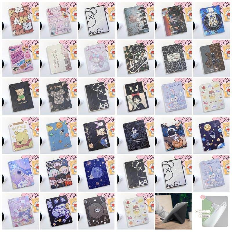 【จัดส่งจากกรุงเทพประเทศไทย】เคส iPad รูปตัว Y air4/air510.9 Pro11 2020/2021Gen7/gen8/gen9 10.2 air310.5/pro10.5 air1/Air2 gen5/gen6 9.7 พับได้พร้อมถาดใส่ปากกา