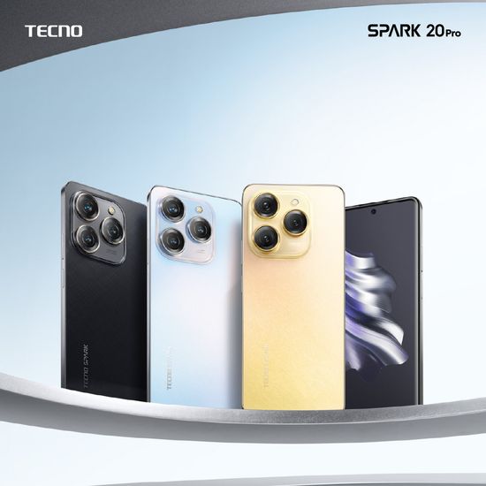 Tecno Spark 20 Pro 5G Mobile (8+128GB/8+256GB)กล้องหน้าและกล้องคู่ แบตเตอร์รี่ 5000 mAh สมาร์ทโฟน โทรศัพท์เกม