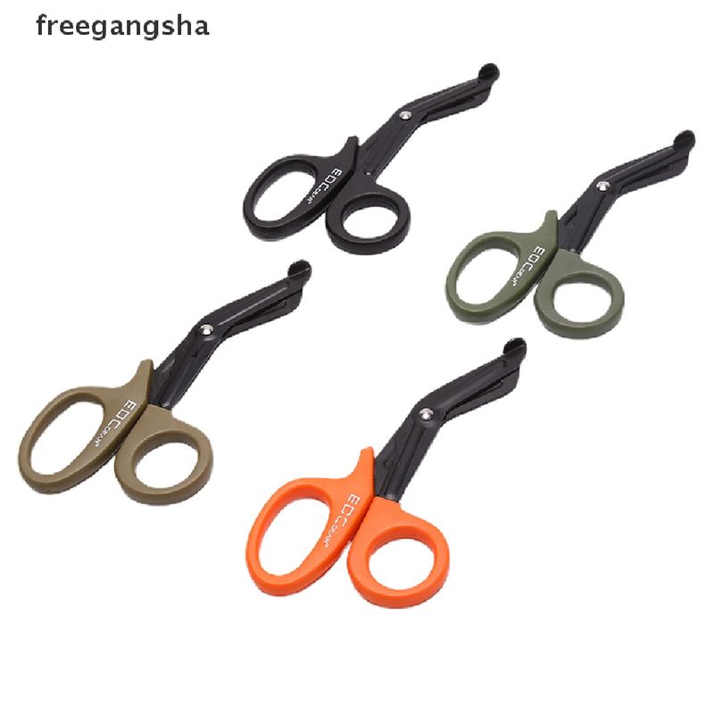 [FREG] Paramedic Medical Rescue Scissor Trauma Gauze Outdoor Camp Hike Mini Scissors FDH