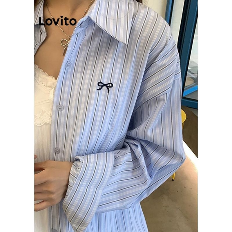 Lovito:LNE77122,สีฟ้า;M