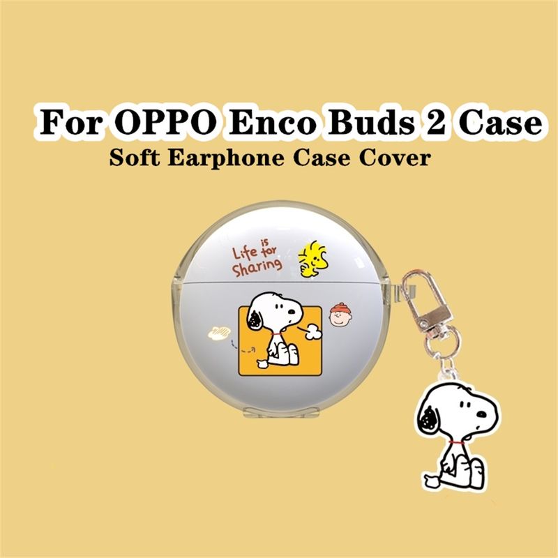 【พร้อมส่ง】Kaaitoon เคสหูฟัง แบบนิ่ม ลายการ์ตูนหมี สําหรับ OPPO Enco Buds 2