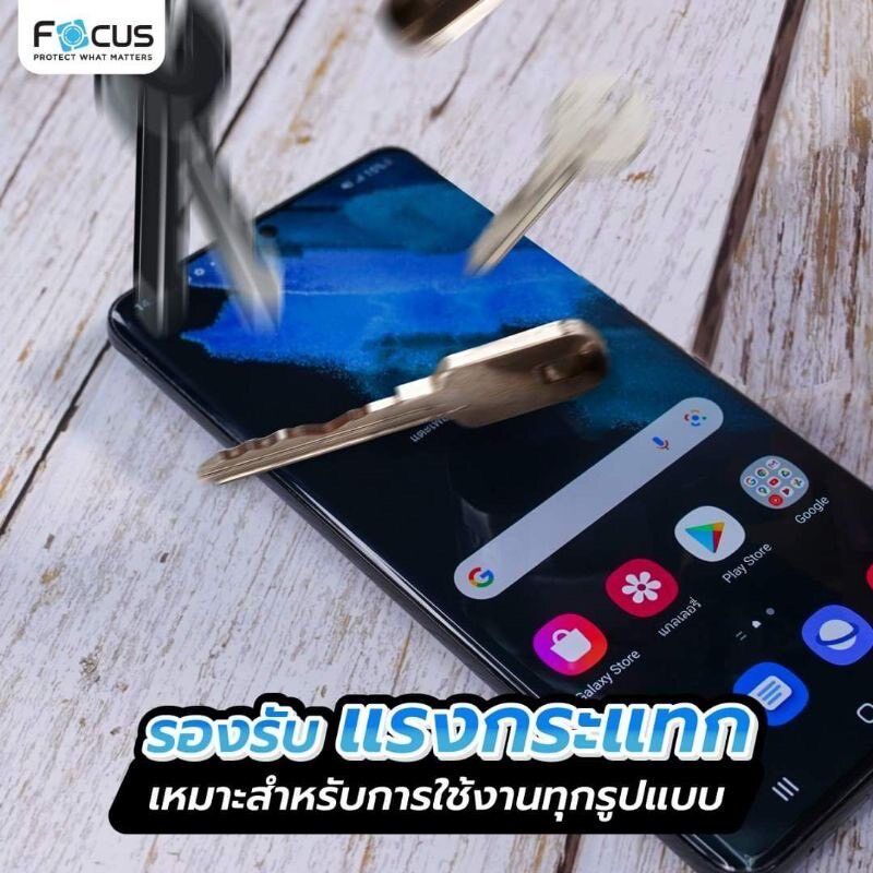 FOCUS ฟิล์มไฮโดรเจล iPhone 15 Pro Max15 Plus15 Pro15 / iPhone 14 Pro Max14 Plus14 Pro14/ iPhone 1313 mini13 Pro13 Pro Max / iPhone 1212 mini12 Pro12 Pro Max