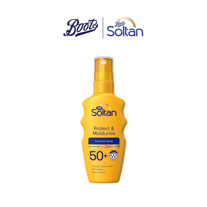 Boots:Protect & Moisturise Suncare Lotion Uvb Very High Spf 50+