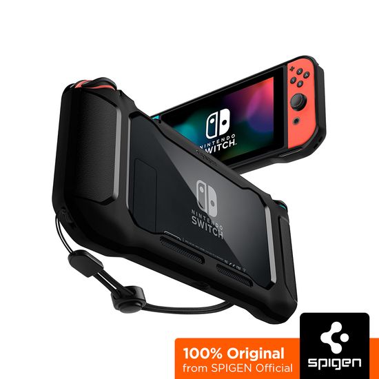 เคส SPIGEN สำหรับ Nintendo Switch [เกราะขรุขระ] กันชนพร้อมสายคล้องมือ/เคสสวิตช์นินเทนโด/เคสสวิตช์นินเทนโด/