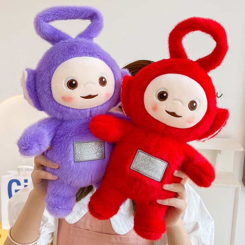 🟡พร้อมส่ง🟣ตุ๊กตาเทเลทับบี้ Teletubbies ชอบมันมาก ตุ๊กตายัดไส้ ของเล่นสําหรับเด็ก