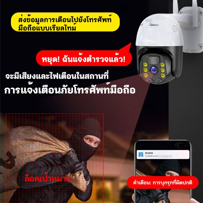 SIEMEN 🔥แถมฟรีซิม 5G/4G🔥 Solar CCTV กล้องวงจรปิดโซล่าเซลล์ 5ล้านพิกเซล Wireless Wifi กล้องวงจรปิด พลังงานแสงอาทิตย์ สามารถบันทึกวิดิโอได้นานกว่า30วัน รับประกันหนึ่งปี