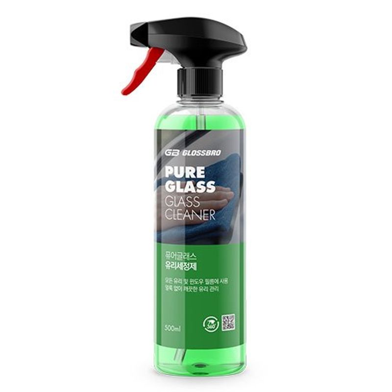 GLOSSBRO Pure Glass, Glass Cleaner สเปรย์ทำความสะอาดกระจก 500ml