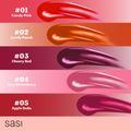 sasi ศศิ ลิปทินท์เนื้อเจลลี่ จอลลี่ สวีท ลิป ทินท์ 5 เฉดสี Jolly Sweet Lip Tint