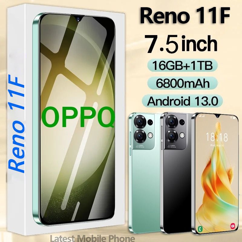 【รับประกัน 1 ปี】0PP0 Reno 11F 5G 7.5นิ้ว โทรศัพท์มือถือ แรม16รอม786GB Smartphone 36+72MP โทรศัพท์สมา 7800mAh โทรศัพท์ Mobile phone Facebook Android13 รองรับ2ซิม จัดส่งฟรี เมนูภาษาไทย รับประกัน1ปีโทรศัพท์ถูกๆ โทรศัพท์มือถือ โทรศัพท์เล่นเกม มือถือ โทรศัพท์