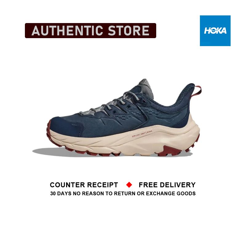 รับประกันของแท้ Hoka One One Kaha 2 Gtx " Blue " Low รองเท้ากีฬา 1130530 - LSSND รับประกัน 1 ปี