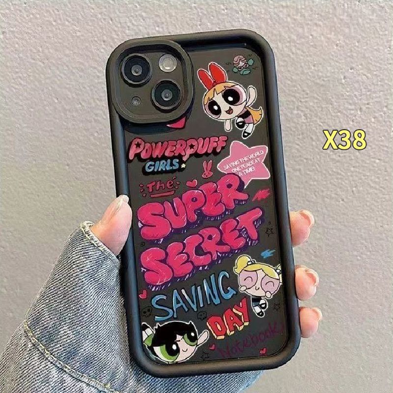 เคสสำหรับ Realme C30S C3 C11 C1 C2 C51 5S C31 5S C35 11 C12 6 7 8 PRO C55 10 C21Y C25S 6i 5i C33 C53 8i C25 C25Y 5 C30 7i C15 C21 6S C17 C3i c20 C20A V23 11X Narzo 50 53 N55 30A 50A 50i Prime 2 20 Pro เคสกันกระแทกซิลิโคนนิ่มพาวเวอร์พัฟฟ์เกิร์ลส์