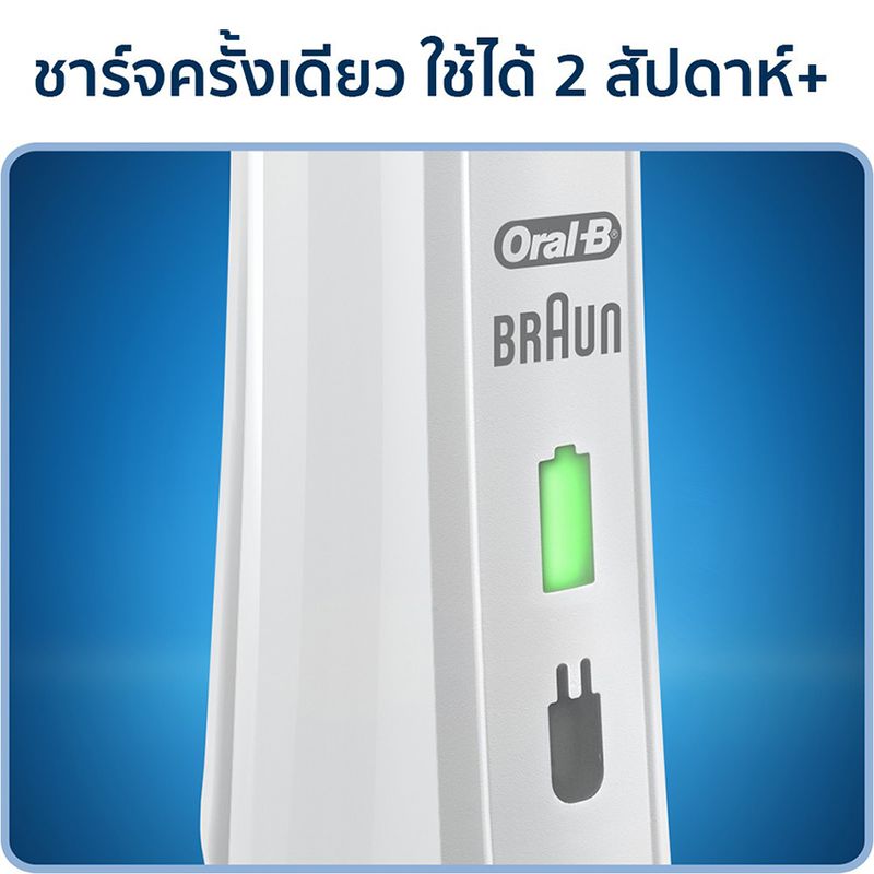 [ส่งฟรี] ORAL-B ออรัลบี แปรงสีฟันไฟฟ้า รุ่น สมาร์ตซีรี่ย์ 4 4000