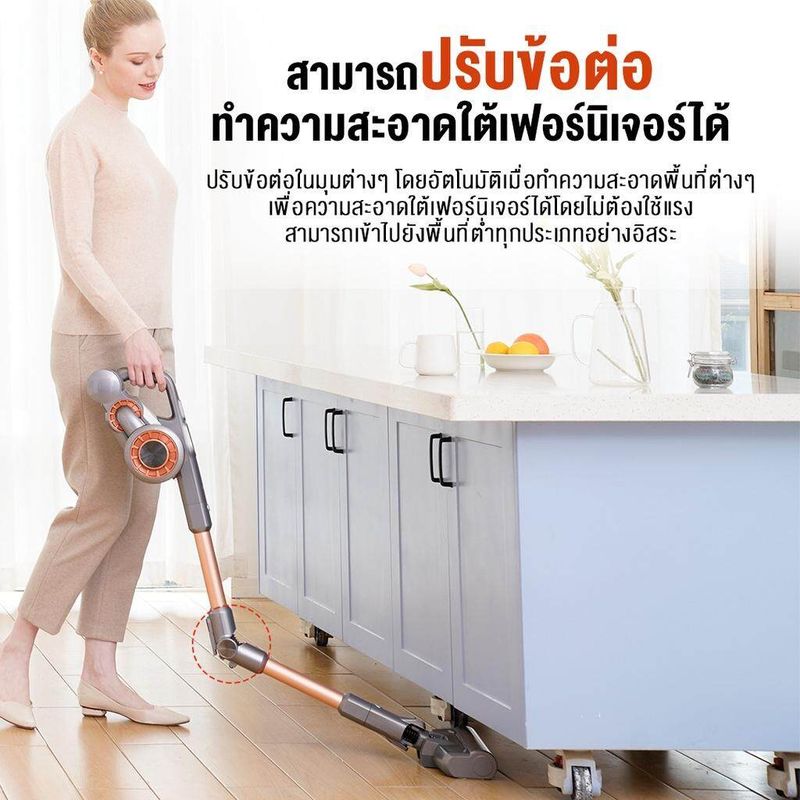 JIMMY H9 Pro Vacuum Cleaner เครื่องดูดฝุ่น เครื่องดูดฝุ่นไร้สาย ดูดฝุ่นไร้สาย เครื่องดูดฝุ่นไฟฟ้า เครื่องดูดฝุ่นแบบด้ามจับ แรงดูด 25000PA