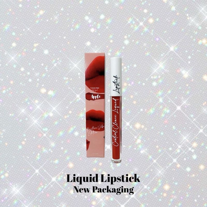 [C07]Apple Liquid Lipstick แอปเปิ้ล ลิควิด ลิปสติกเนื้อแมท กันน้ำ ติดทนนาน