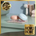 HOMUHOME V9 แปรงสระผม แปรงนวดหนังศีรษะ ช่วยทำความสะอาดระหว่างสระผม ขจัดรังแค จับง่าย ถนัดมือ