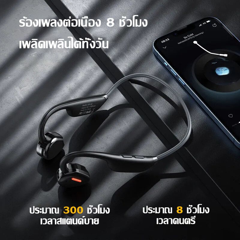 (เปลี่ยนฟรี)REMAX RB-S8 หูฟังบลูทูธ หูฟัง หูฟัง bluetooth ไร้สาย กันน้ำระดับ IPX6 หูฟังวิ่ง จ๊อกกิ้ง ปั่นจักรยาน ยิม