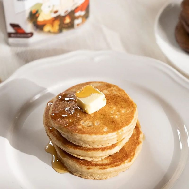 แป้งแพนเค้ก สุขภาพสำเร็จรูป แป้งวาฟเฟิล Pancake Premix ไม่ผสมน้ำตาลทราย 3 รสชาติ Pancakes Mix Fit Bakery