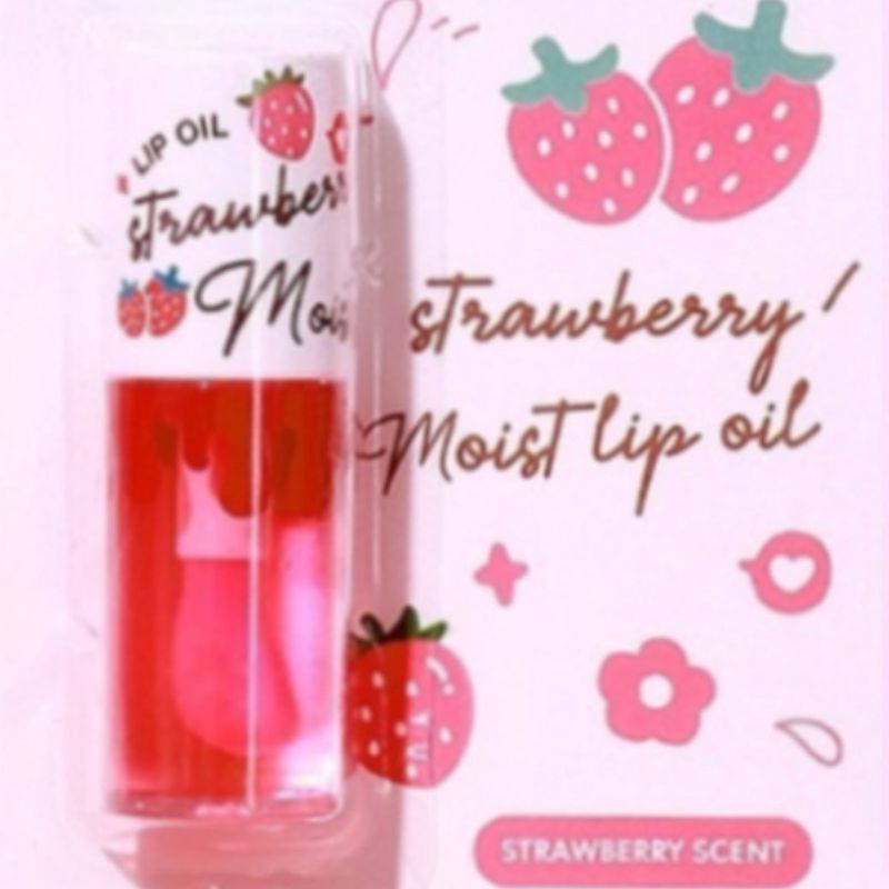 ASHLEY MOIST LIP OIL MOISTURIZER (A433) : แอชลี่ย์ มอยส์ ลิปออยล์ ผสมมอยเจอร์ไรเซอร์ x 1 ชิ้น abcmall