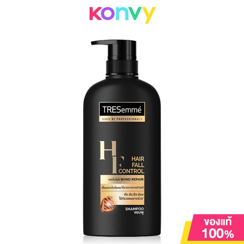 Tresemme Hair Fall Control Shampoo 450ml เทรซาเม่ แชมพูสูตรลดผมขาดหลุดร่วง