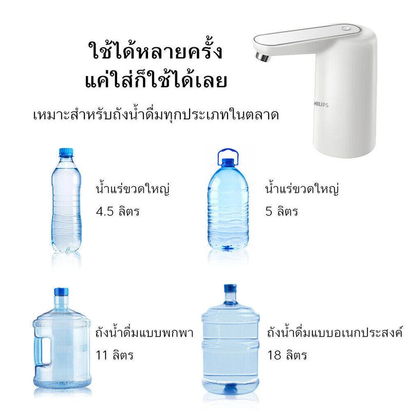 [ออกจากน้ำภายใน 1 วินาที] เครื่องจ่ายน้ำ เครื่องจ่ายน้ำแบบพกพา เครื่องจ่ายน้ำอัตโนมัติ เครื่องสูบน้ำแบบบาร์เรล เครื่องจ่ายน้ำไฟฟ้า เครื่องจ่ายน้ำอัตโนมัติ เครื่องจ่ายน้ำแร่