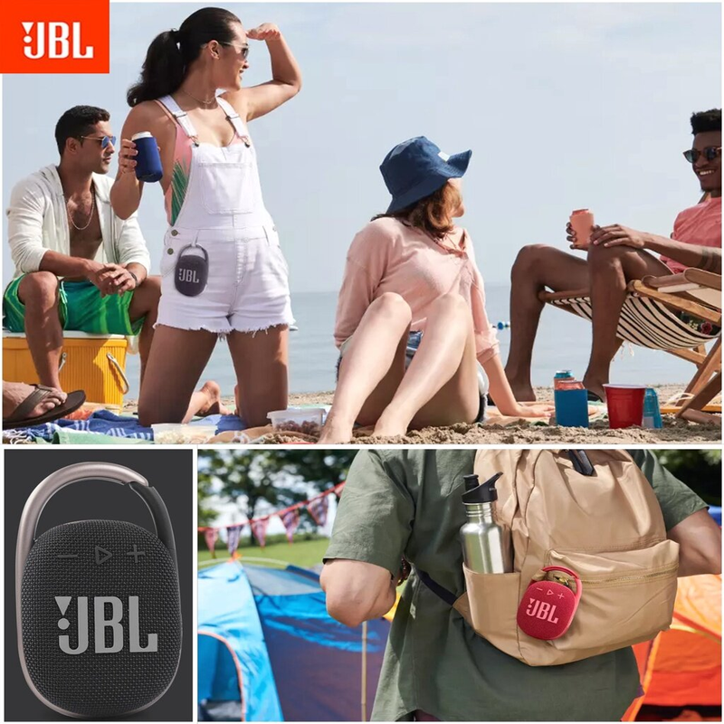 Bluetooth Speaker Clip 4 ลำโพงบลูทูธ by Banana IT กันน้ำ กันฝุ่นระดับ IP67 Ultra-Portable Waterproof Bluetooth Speaker