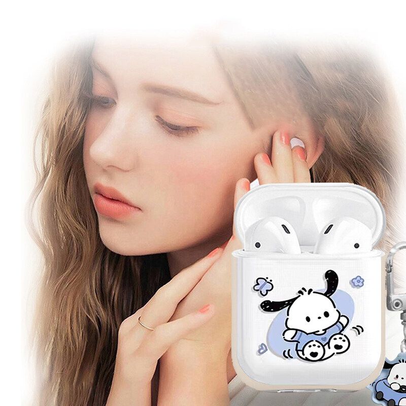 JOQVII TWS i12 Mini HiFi In-Ear Touch Bluetooth 5.3 EDR หูฟังบลูทูธไร้สาย  ระบบเสียงสเตอริโอ มาพร้อมเคสลายการ์ตูนน่ารัก