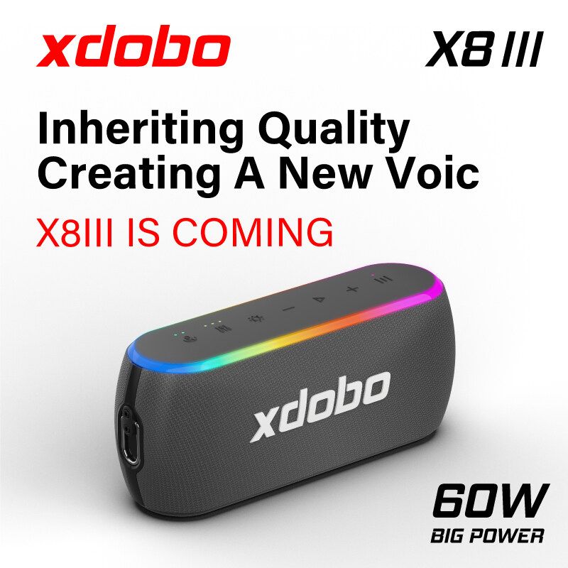 XDOBO X8iii Wireless Bluetooth Speakers TWS Mode Speakers Deep Bass Waterproof Speakers