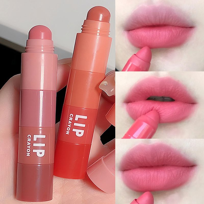 4 In 1 ชุดดินสอลิปสติก เนื้อแมตต์ กํามะหยี่ เซ็กซี่ สีแดง ไม่ติดถ้วย หลากสี ลิปสติก ปากกา แต่งหน้า ริมฝีปาก ชุดเครื่องสําอาง