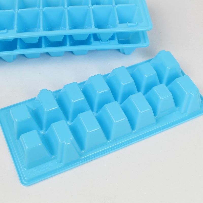 ถาดทำน้ำแข็ง ที่ทำน้ำแข็ง Easy Ice Cube คละสี รุ่น IceMaker-02B-Plas