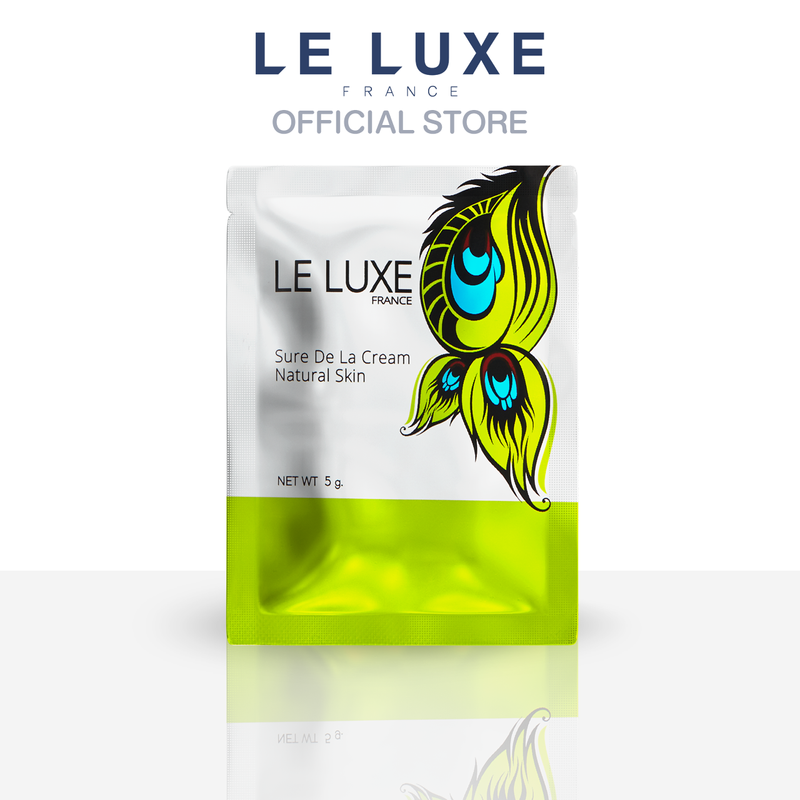 Leluxefrance Sure De La Cream ชัวร์เดอลาครีม เคลียร์สิว ฝ้า เพื่อผิวแพ้ง่าย ขนาดพกพา 5 กรัม