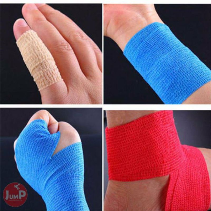 🔥ซื้อ 5 แถม 1🔥โคแบน Cohesive bandage ผ้าพันแผลสัตว์เลี้ยง เทปยืดพันแผล เทปยืดหยุ่น Flexible Bandage ผ้ารัดข้อ พยุงข้อ