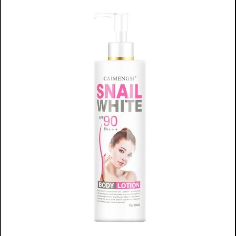 Snail White SPF 90 +++ Body Lotion สเนลไวท์ โลชั่น บำรุงผิวกาย 90+++ มอยเจอร์ไรเซอร์ 500 ml.