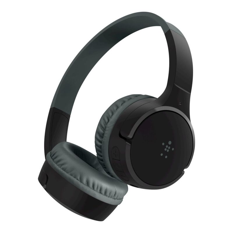 Belkin หูฟังไร้สายสำหรับเด็กความดังไม่เกิน 85 เดซิเบล Bluetooth 5.0 มีไมค์ในตัวคุยโทรศัพท์ได้ ใช้งานนานสูงสุด 30 ชั่วโมง รุ่น AUD002