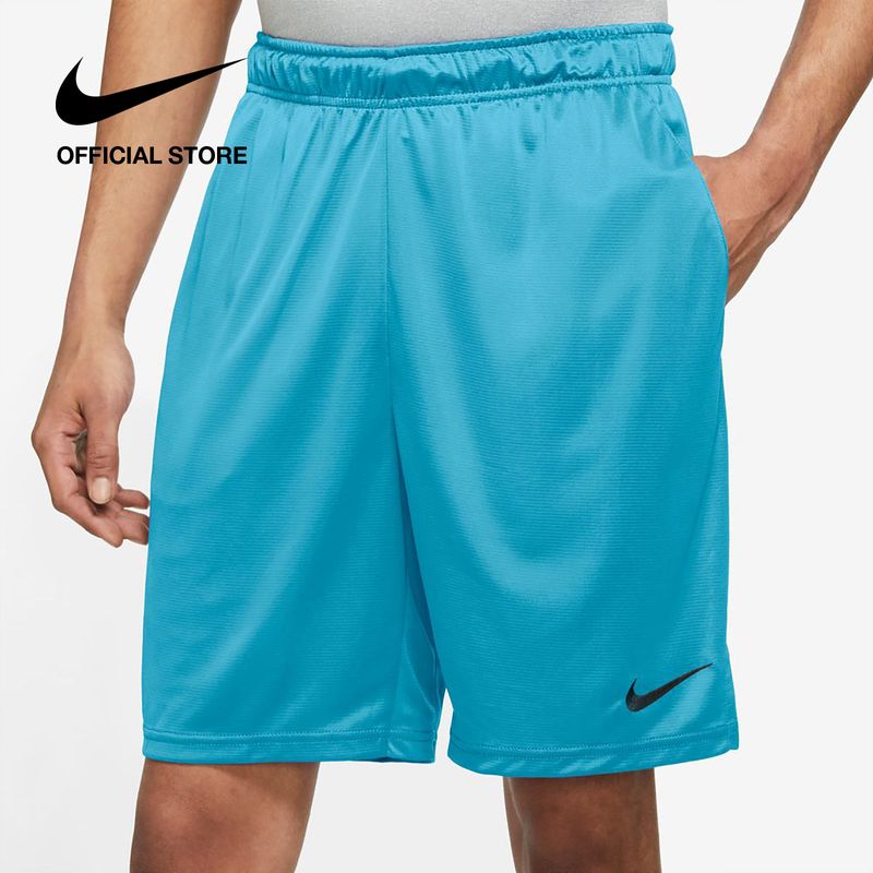 Nike Mens Dri-Fit Knit Short 6.0 Shorts - Baltic Blue ไนกี้ กางเกงขาสั้นผู้ชาย Dri-Fit Knit Short 6.0 - สีบอลติคบลู