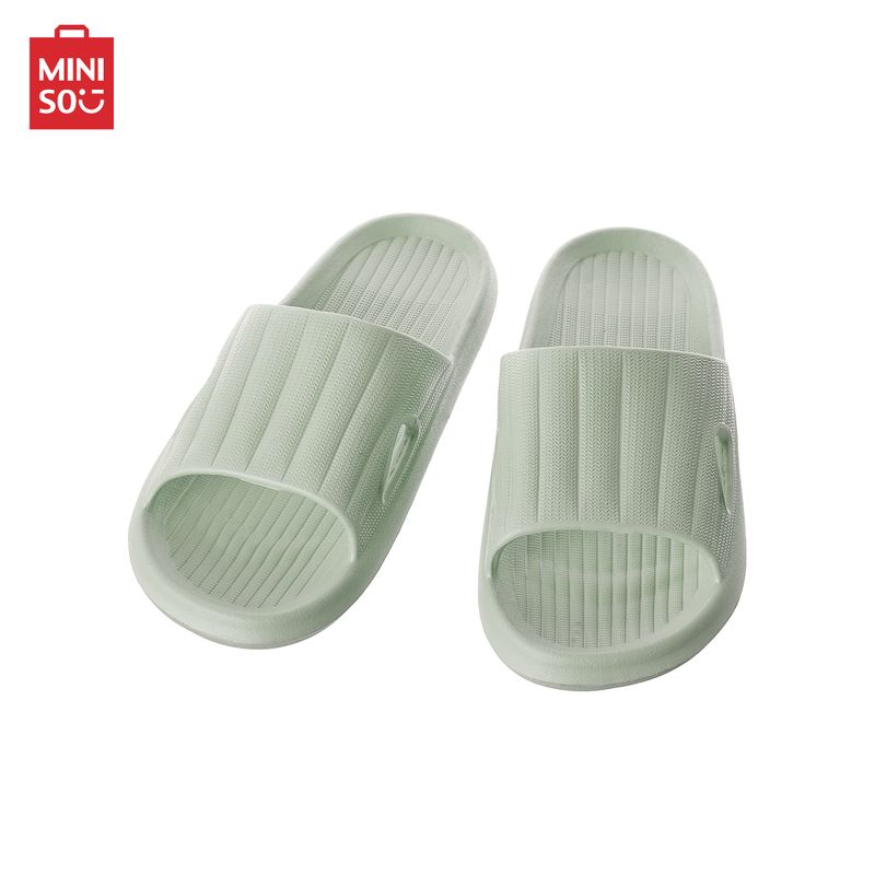 MINISO รองเท้า รองเท้าแตะ สำหรับใช้ในบ้าน สำหรับใช้ในห้องน้ำ Convenient Lightweight Bath Slippers ไซซ์ 37-38